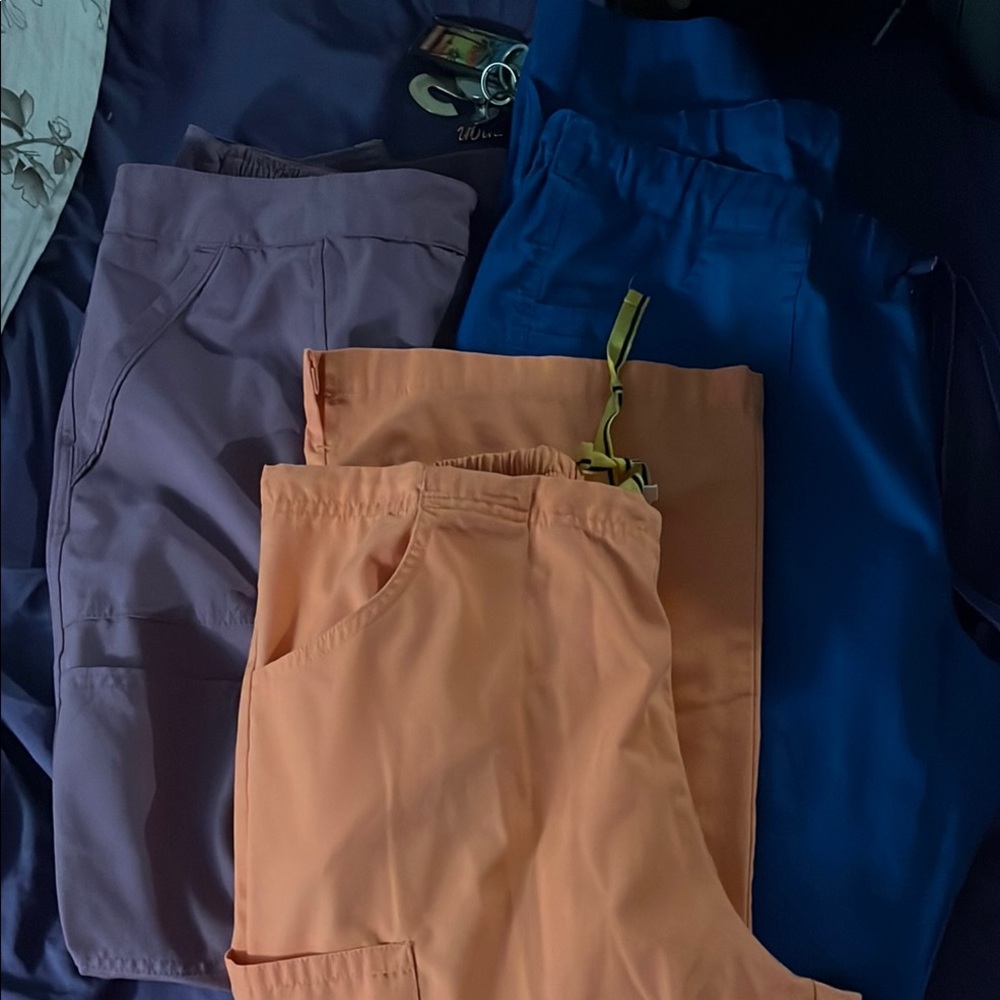 Scrubstar Women's Pants & Jumpsuits - Blue, Purple, Orange or 10 a piece new